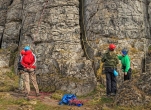 Half Day Outdoor Rock Climbing with Abseiling in Limerick for Two
